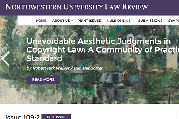 Northwestern University Law Review project image